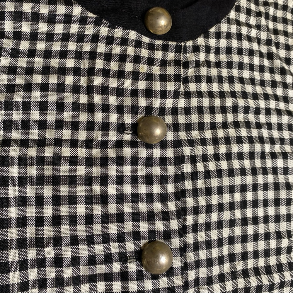 Jessica Howard Black and White Checkered Mini Dress - Picture 9 of 13